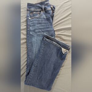 American Eagle Outfitters Women's Blue Boot Cut Jeans 12 L